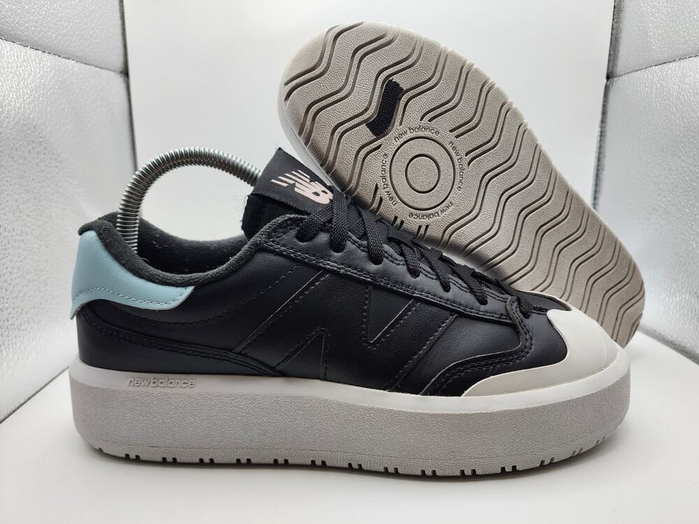 New Balance CT302 Black White Blue Platform Sneakers Shoes CT302LG Mens 6.5 D